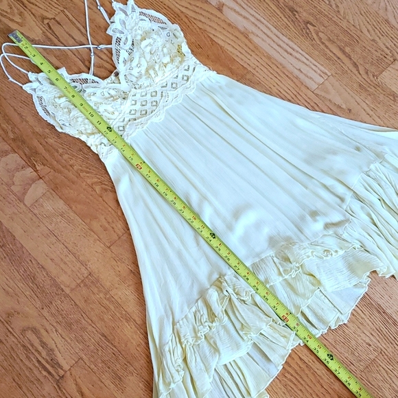 Free People Adella Slip dress Yellow sundress - Picture 11 of 14